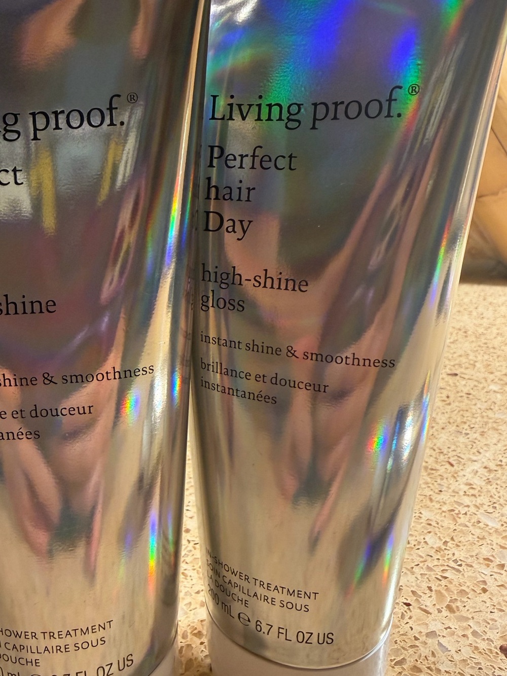 Living Proof Holographic Silver Perfect Hair Day High-Shine Gloss